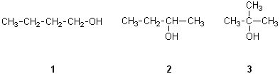 primair, secundair en tertiair alcohol